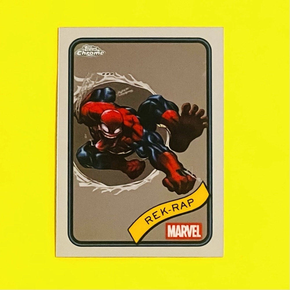 2025 Topps Chrome Marvel Rek-Rap #54 Base Card